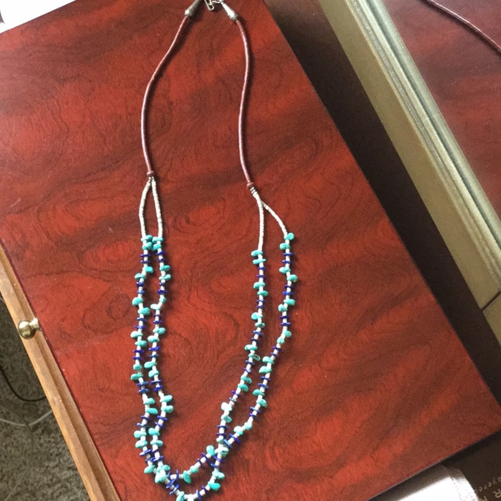 Handmade Indian Necklace with genuine stones